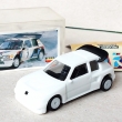 MIBER. Peugeot 205. Z�vodn� osobn� auto. 1:87. P��slu�enstv� obtisky. (E57)