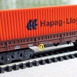 Vyprod�no...TT. Plo�inov� v�z. �est n�prav. kontejner HAPAG LLOYD. (E7)