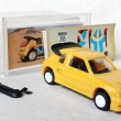 MIBER. Peugeot 205. Z�vodn� osobn� auto. 1:87. P��slu�enstv� obtisky. (G44)
