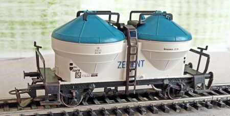 Vyprod�no...Zement. N�kladn� v�z na p�epravu cementu. TT. Kovov� dvojkol�. (A191)