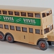 Vyprodno...Wiking. historick dvopatrov autobus. Dlka 13cm. VIVIL.   (B43)
