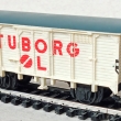 DSB. Zeuke. Dnsk drhy. Skov nkladn vz. TUBORG. TT. (G63)