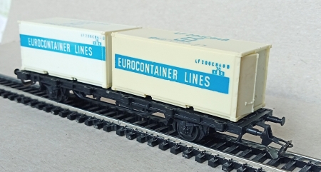 TT. Plo�inov� n�kladn� v�z. 2xKontejner Euroconteier.  (A207)